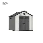 Kingcenter series Intelligent Plastic Sheds with Gable roof Stardust 8x10ft
