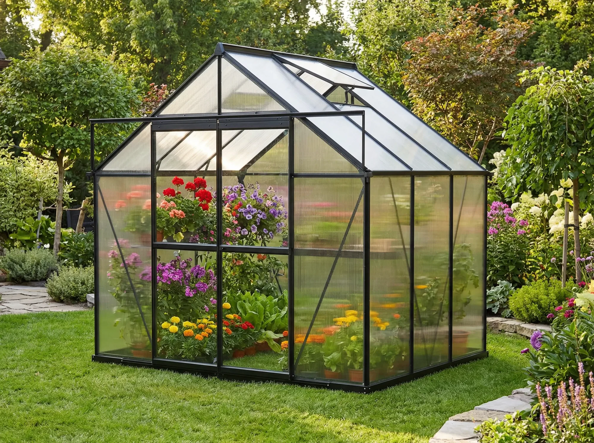 polycarbonate-greenhouse