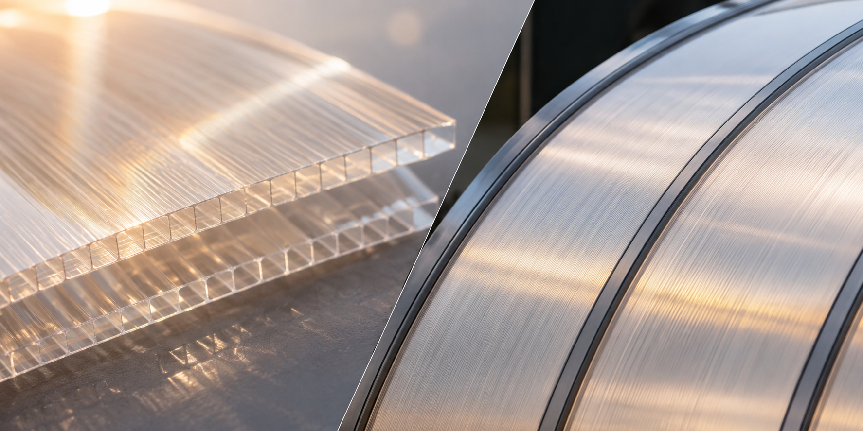 UV-Protected Polycarbonate Panels