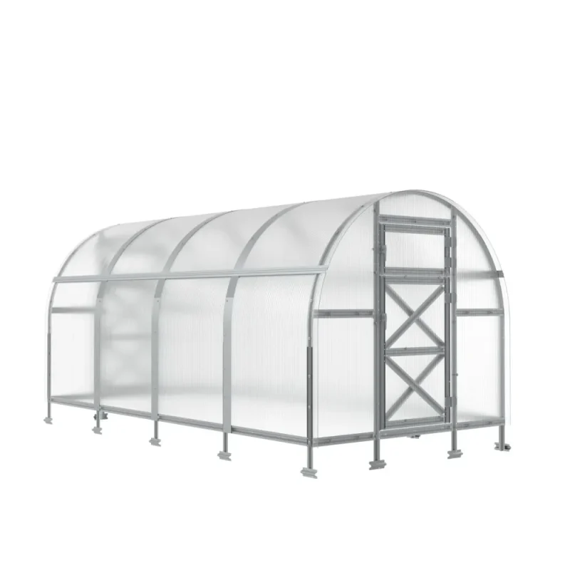 10 x 13 ft Steel Arched Roof Greenhouse 11 10x13-ft-steel-arched-roof-greenhouse-product-1