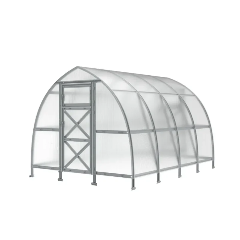 10 x 13 ft Steel Pointed Arch Roof Greenhouse 6 10x13-ft-steel-pointed-arch-roof-greenhouse-product-1