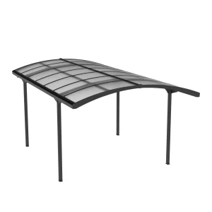 10 x 17 ft 4-Post Aluminium Arched Roof Carport 4 10x17-ft-4-post-aluminium-arched-roof-carport-product-1