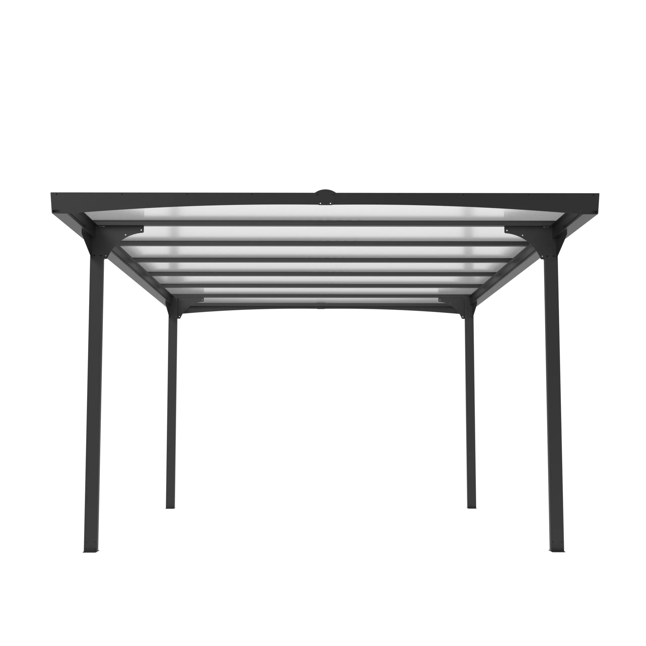 10 x 17 ft Aluminium Flat Roof Carport 3 10x17-ft-aluminium-flat-roof-carport-product-3