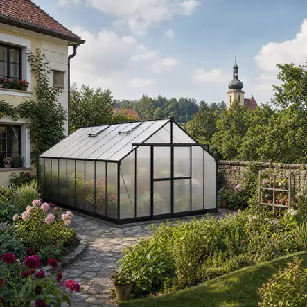 10x20-ft-aluminium-gable-roof-greenhouse-with-polycarbonate-panels-s-series-scene-3
