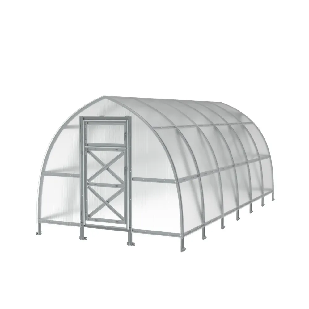 10 x 20 ft Steel Pointed Arch Roof Greenhouse 2 10x20-ft-steel-pointed-arch-roof-greenhouse-product-2