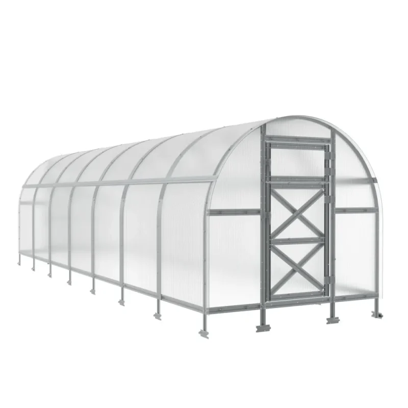 10 x 23 ft Steel Arched Roof Greenhouse 8 10x23-ft-steel-arched-roof-greenhouse-product