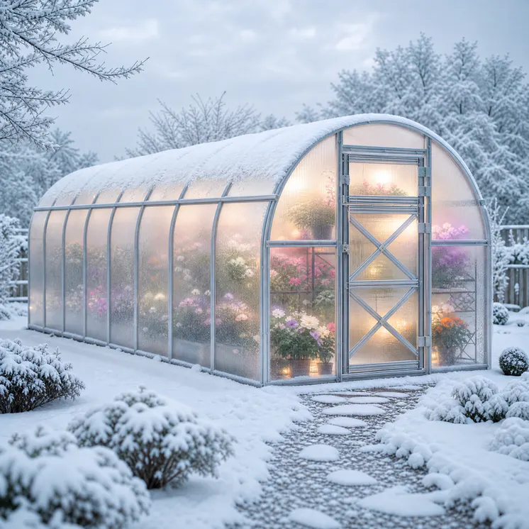 10x26-ft-steel-arched-roof-greenhouse-scene-2