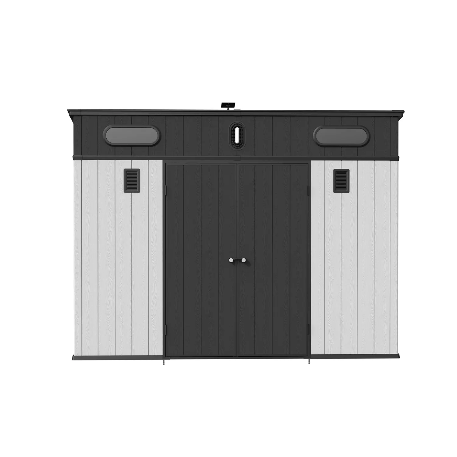 10 x 7 ft Pent Roof Resin Storage Shed | KC 2 10x7-ft-pent-roof-resin-storage-shed-kc-product-2