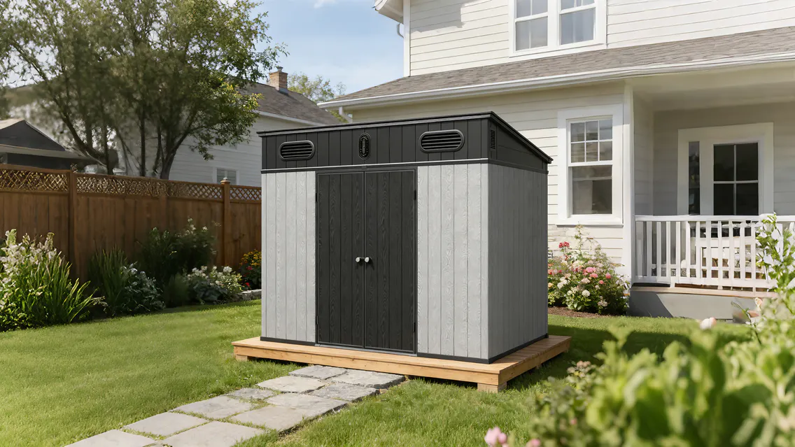 10x7-ft-pent-roof-resin-storage-shed-kc-scene-8