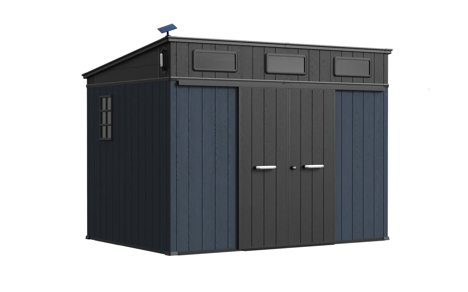 10 x 7 ft Pent Roof Resin Storage Shed | KC2 Pro 11 10x7-ft-pent-roof-resin-storage-shed-kc2-pro-product-11
