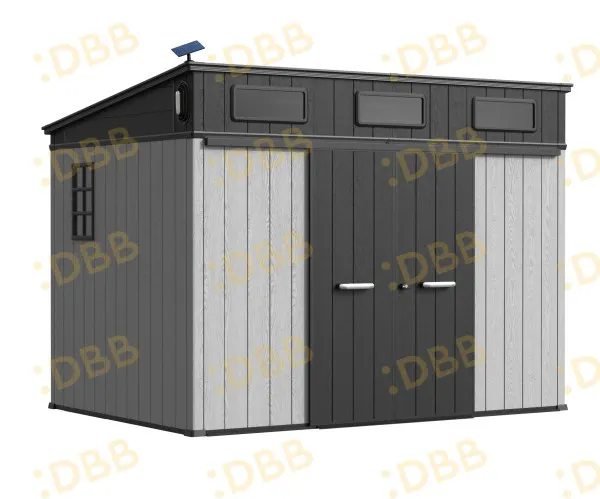 10 x 7 ft Pent Roof Resin Storage Shed | KC2 Pro 16 10x7-ft-pent-roof-resin-storage-shed-kc2-pro-product-16