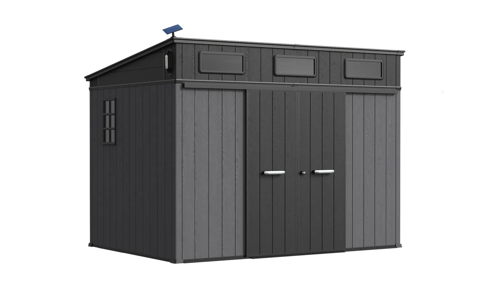 10 x 7 ft Pent Roof Resin Storage Shed | KC2 Pro 17 10x7-ft-pent-roof-resin-storage-shed-kc2-pro-product-17