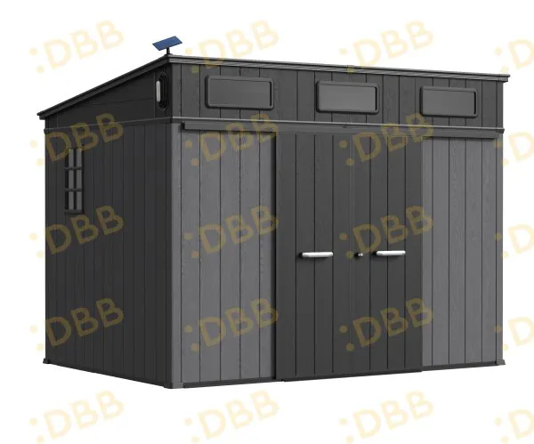 10 x 7 ft Pent Roof Resin Storage Shed | KC2 Pro 18 10x7-ft-pent-roof-resin-storage-shed-kc2-pro-product-18