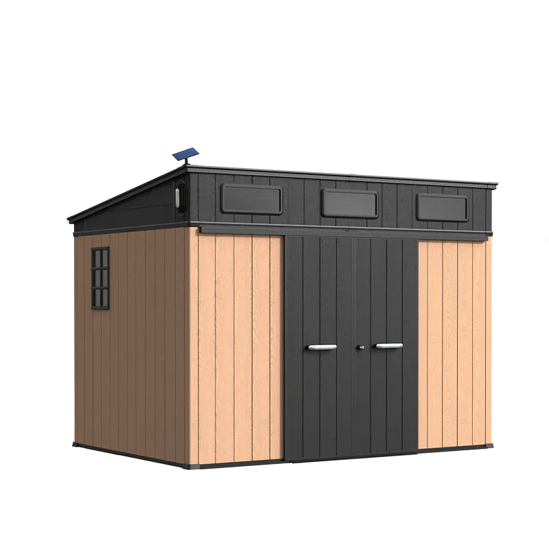10 x 7 ft Pent Roof Resin Storage Shed | KC2 Pro 4 10x7-ft-pent-roof-resin-storage-shed-kc2-pro-product-4