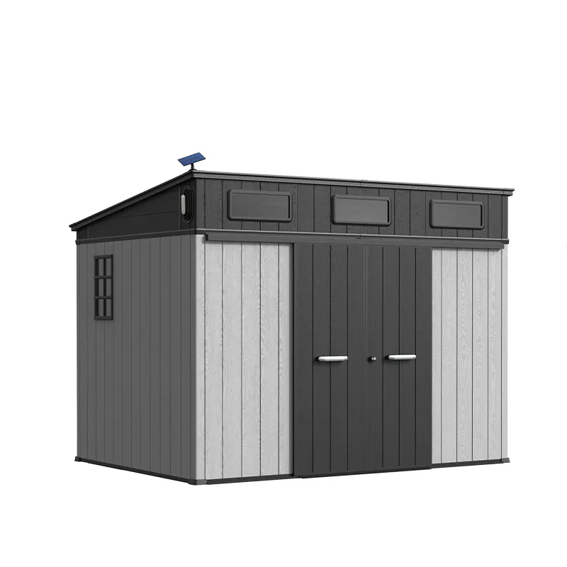 10 x 7 ft Pent Roof Resin Storage Shed | KC2 Pro 6 10x7-ft-pent-roof-resin-storage-shed-kc2-pro-product-6