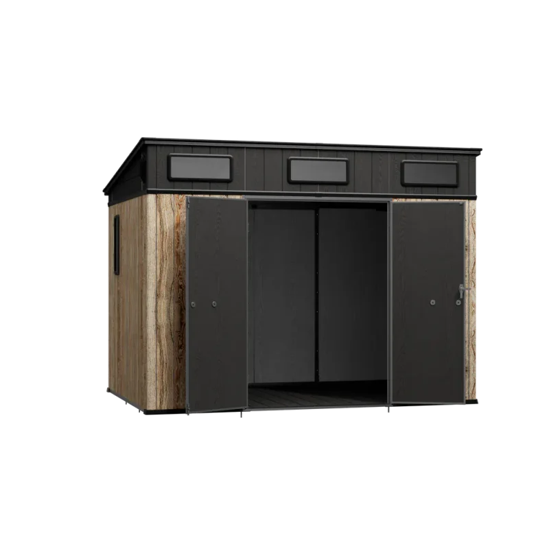 10 x 7 ft Pent Roof Resin Storage Shed | KC2 15 10x7-ft-pent-roof-resin-storage-shed-kc2-product-1