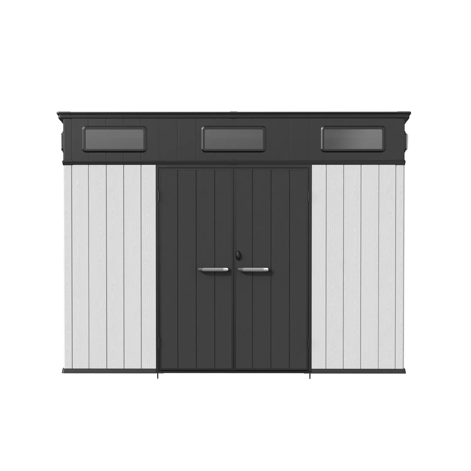 10 x 7 ft Pent Roof Resin Storage Shed | KC2 11 10x7-ft-pent-roof-resin-storage-shed-kc2-product-11
