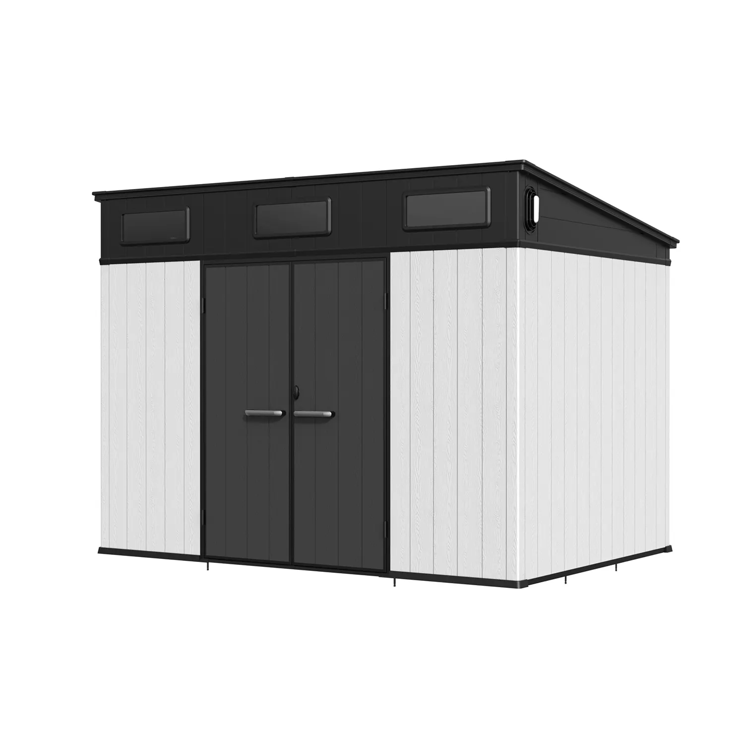 10 x 7 ft Pent Roof Resin Storage Shed | KC2 12 10x7-ft-pent-roof-resin-storage-shed-kc2-product-12