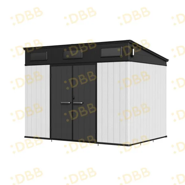 10 x 7 ft Pent Roof Resin Storage Shed | KC2 3 10x7-ft-pent-roof-resin-storage-shed-kc2-product-3