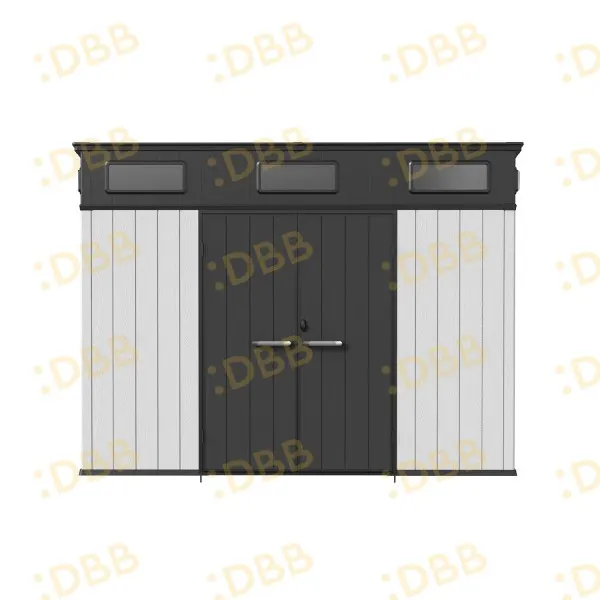 10 x 7 ft Pent Roof Resin Storage Shed | KC2 9 10x7-ft-pent-roof-resin-storage-shed-kc2-product-9