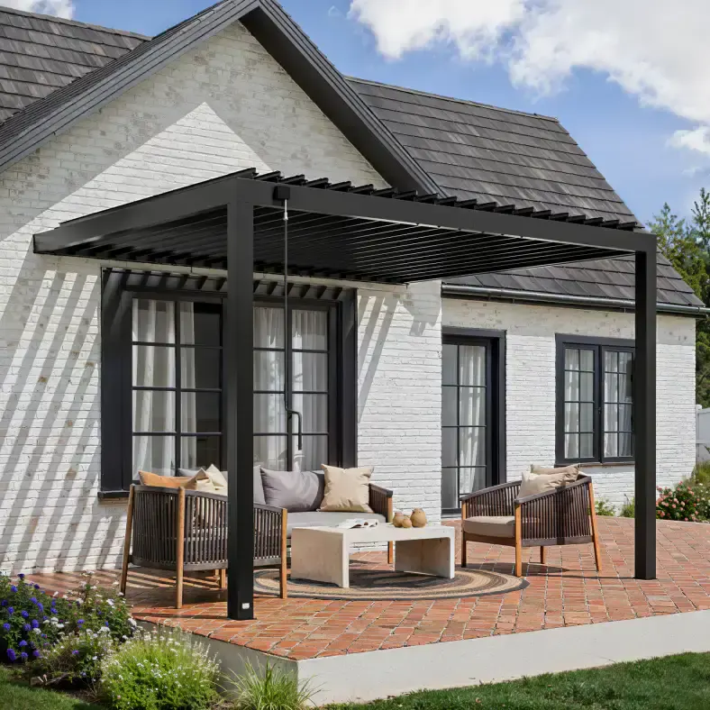 12x10-ft-aluminium-lean-to-louvered-pergola-scene