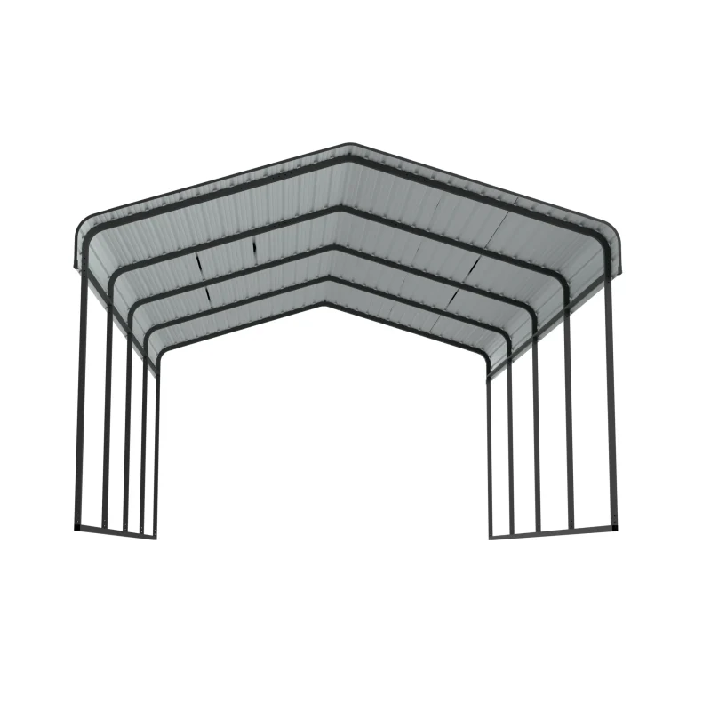 12x20-ft-open-sided-metal-carport-with-horizontal-tile-roof-product-1