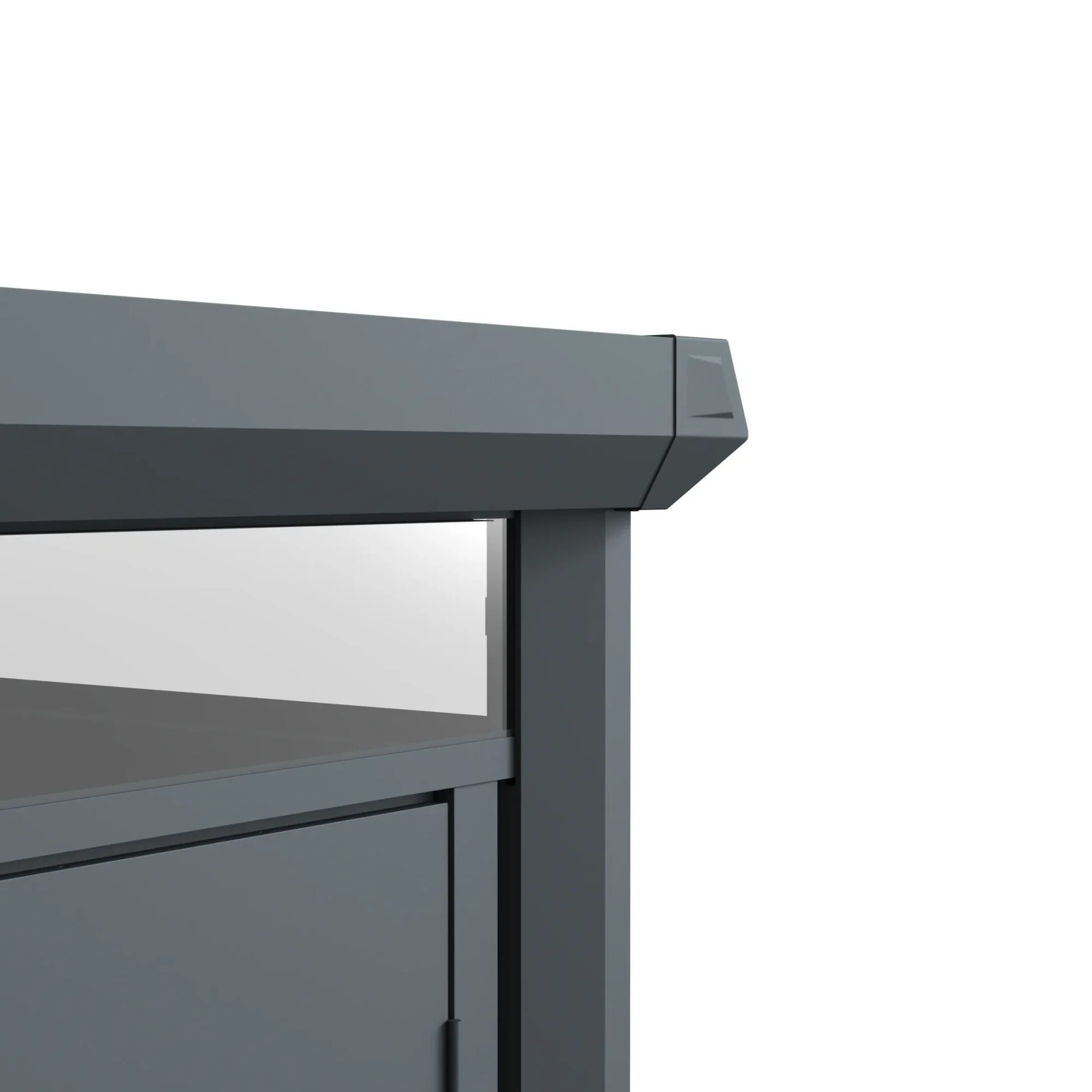 12x6-ft-flat-roof-metal-storage-shed-vertex-detail