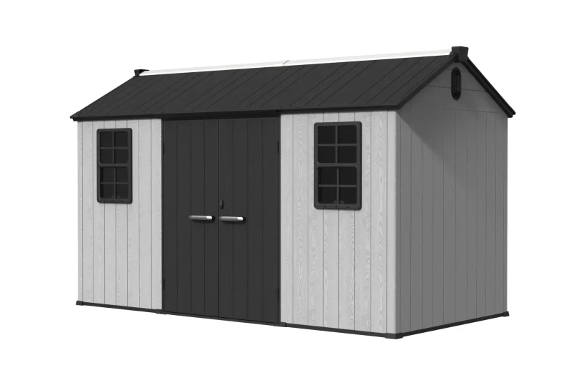 12 x 6 ft Gable Roof Resin Storage Shed | KC2 2 12x6-ft-gable-roof-resin-storage-shed-kc2-product-1