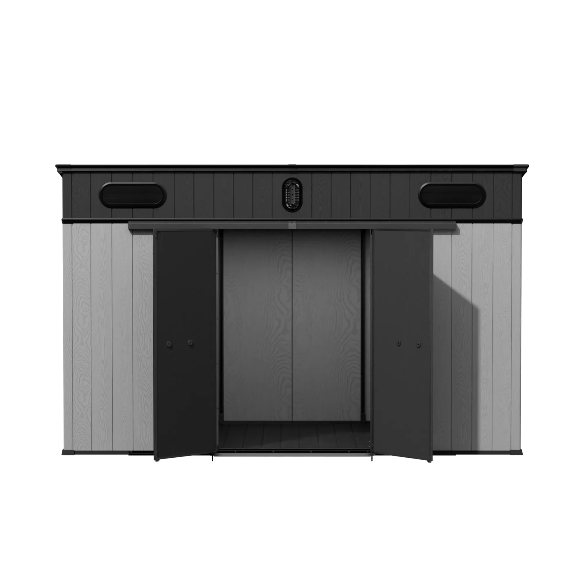 12 x 7 ft Pent Roof Resin Storage Shed | KC 6 12x7-ft-pent-roof-resin-storage-shed-kc-product-6