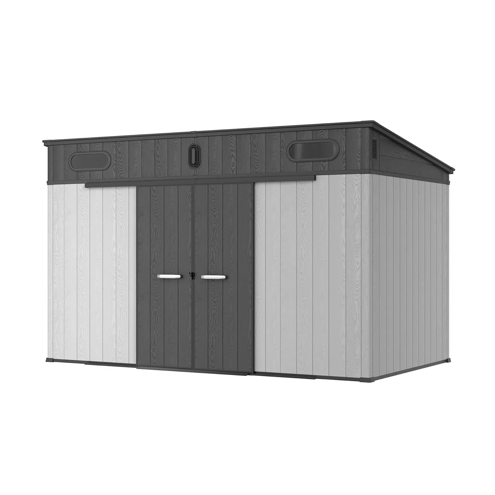 12 x 7 ft Pent Roof Resin Storage Shed | KC 7 12x7-ft-pent-roof-resin-storage-shed-kc-product-7