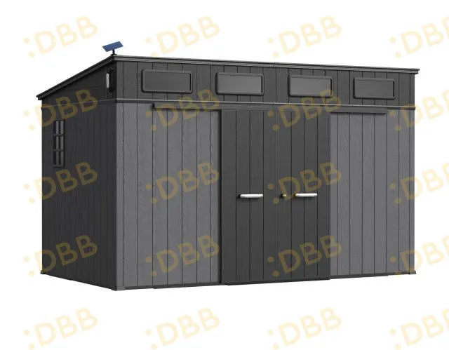 12 x 7 ft Pent Roof Resin Storage Shed | KC2 Pro 15 12x7-ft-pent-roof-resin-storage-shed-kc2-pro-product-15