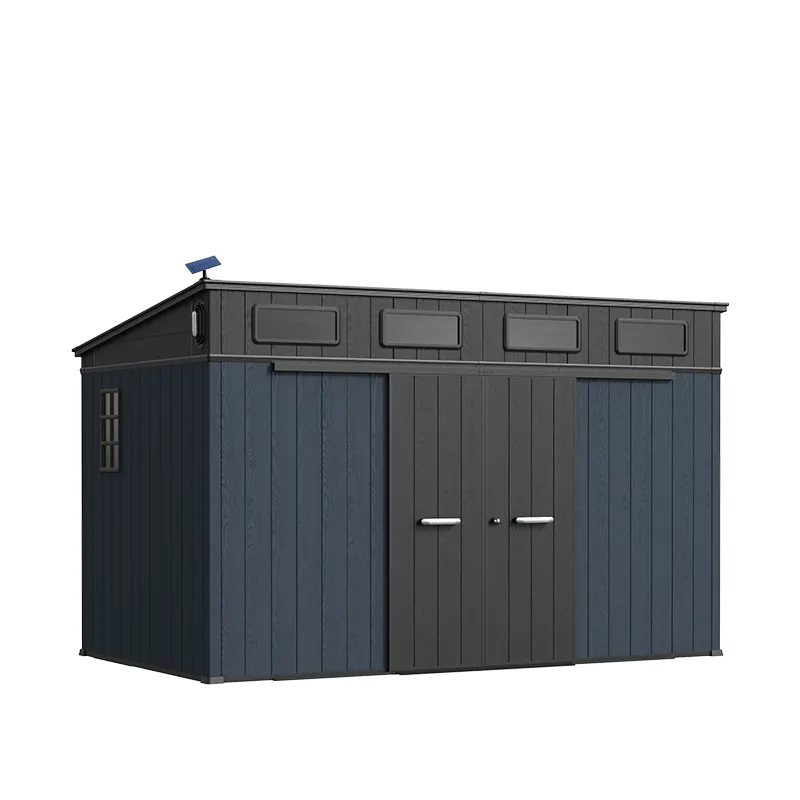 12 x 7 ft Pent Roof Resin Storage Shed | KC2 Pro 17 12x7-ft-pent-roof-resin-storage-shed-kc2-pro-product-17