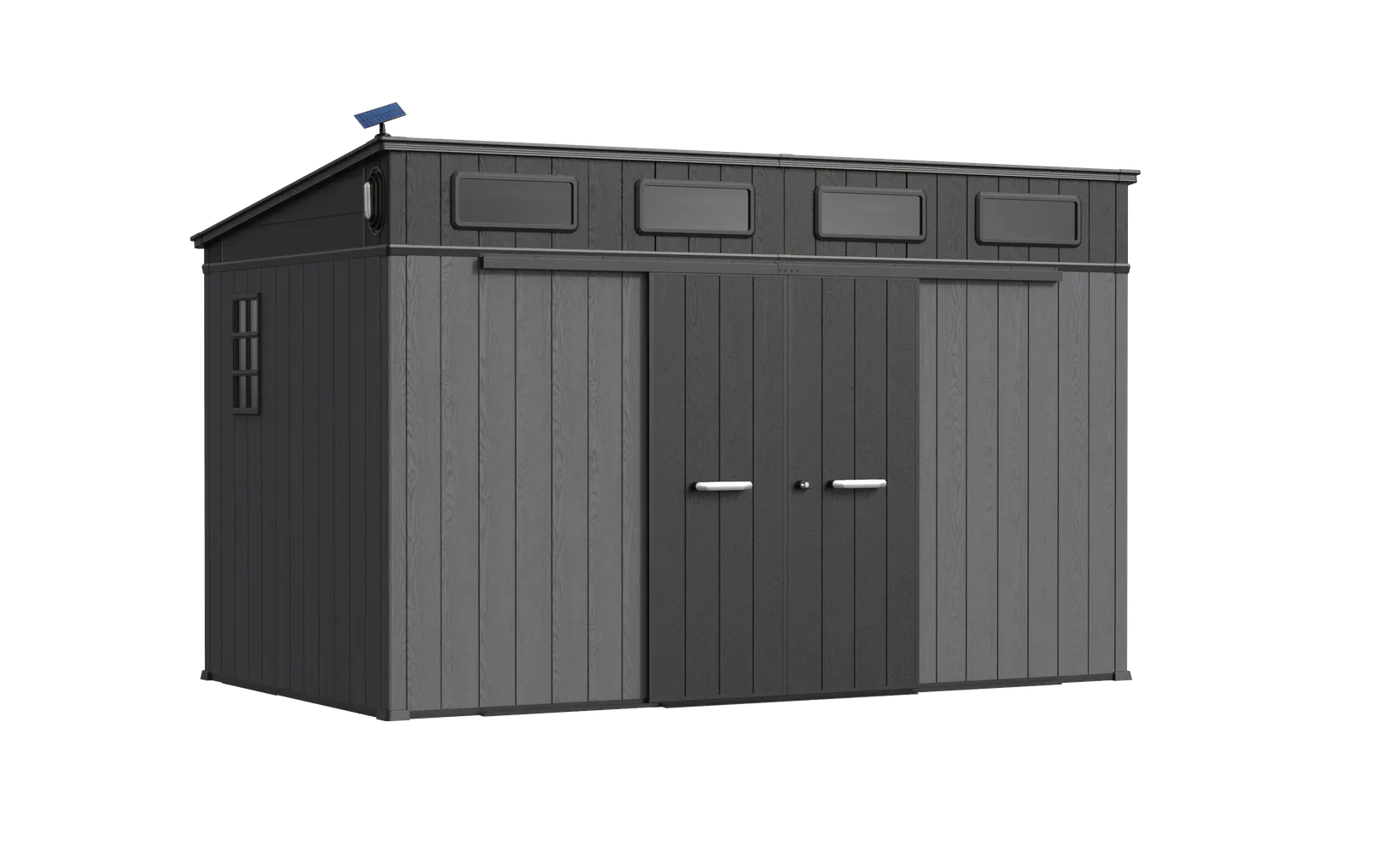 12 x 7 ft Pent Roof Resin Storage Shed | KC2 Pro 7 12x7-ft-pent-roof-resin-storage-shed-kc2-pro-product-7