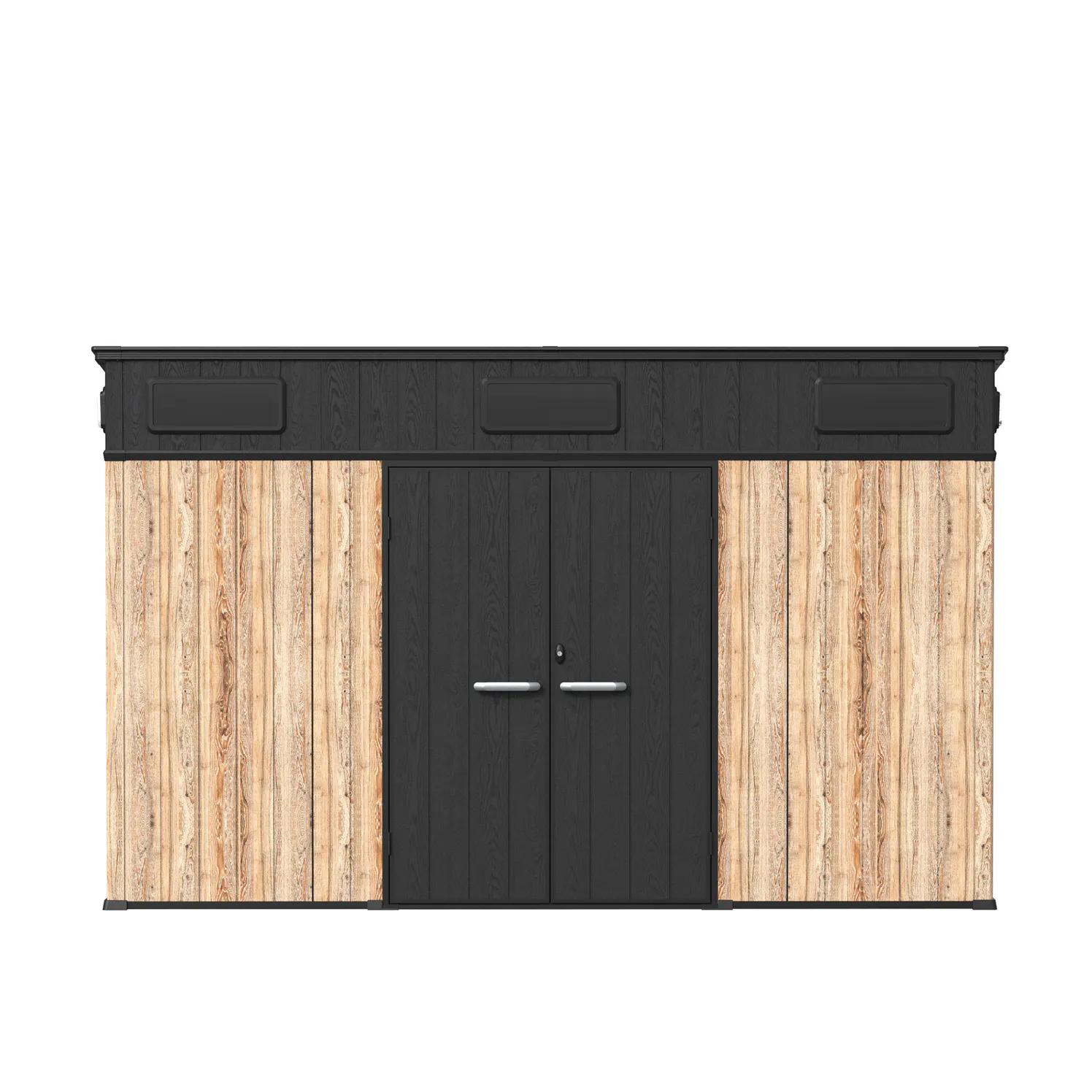 12 x 7 ft Pent Roof Resin Storage Shed | KC2 10 12x7-ft-pent-roof-resin-storage-shed-kc2-product-10