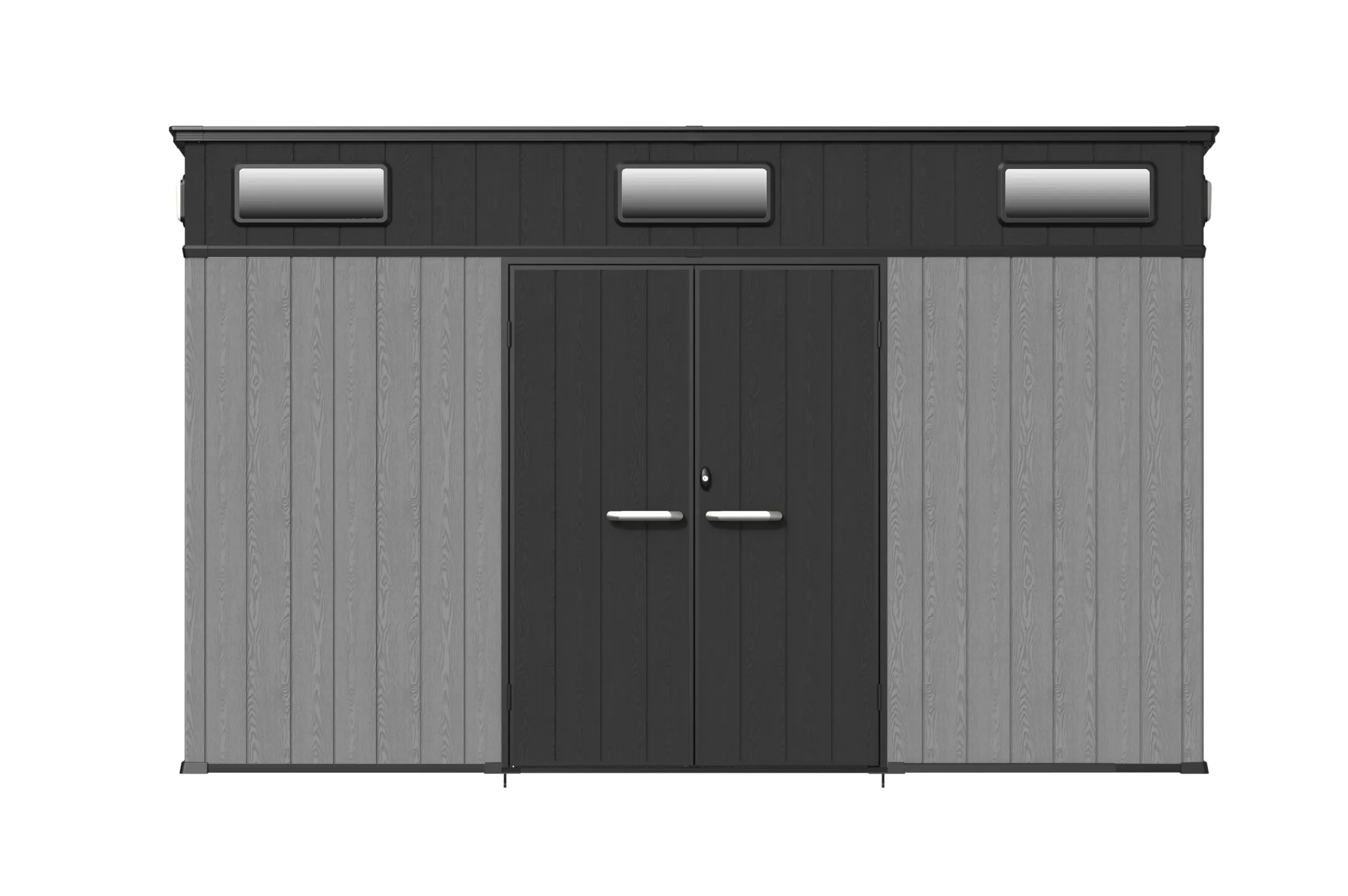 12 x 7 ft Pent Roof Resin Storage Shed | KC2 2 12x7-ft-pent-roof-resin-storage-shed-kc2-product-2