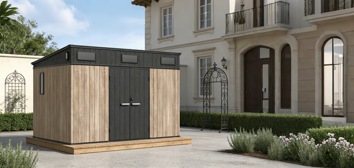 12x7-ft-pent-roof-resin-storage-shed-kc2-scene-1