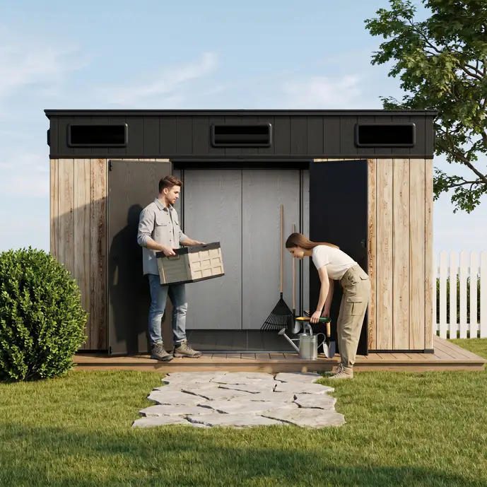 12x7-ft-pent-roof-resin-storage-shed-kc2-scene-4