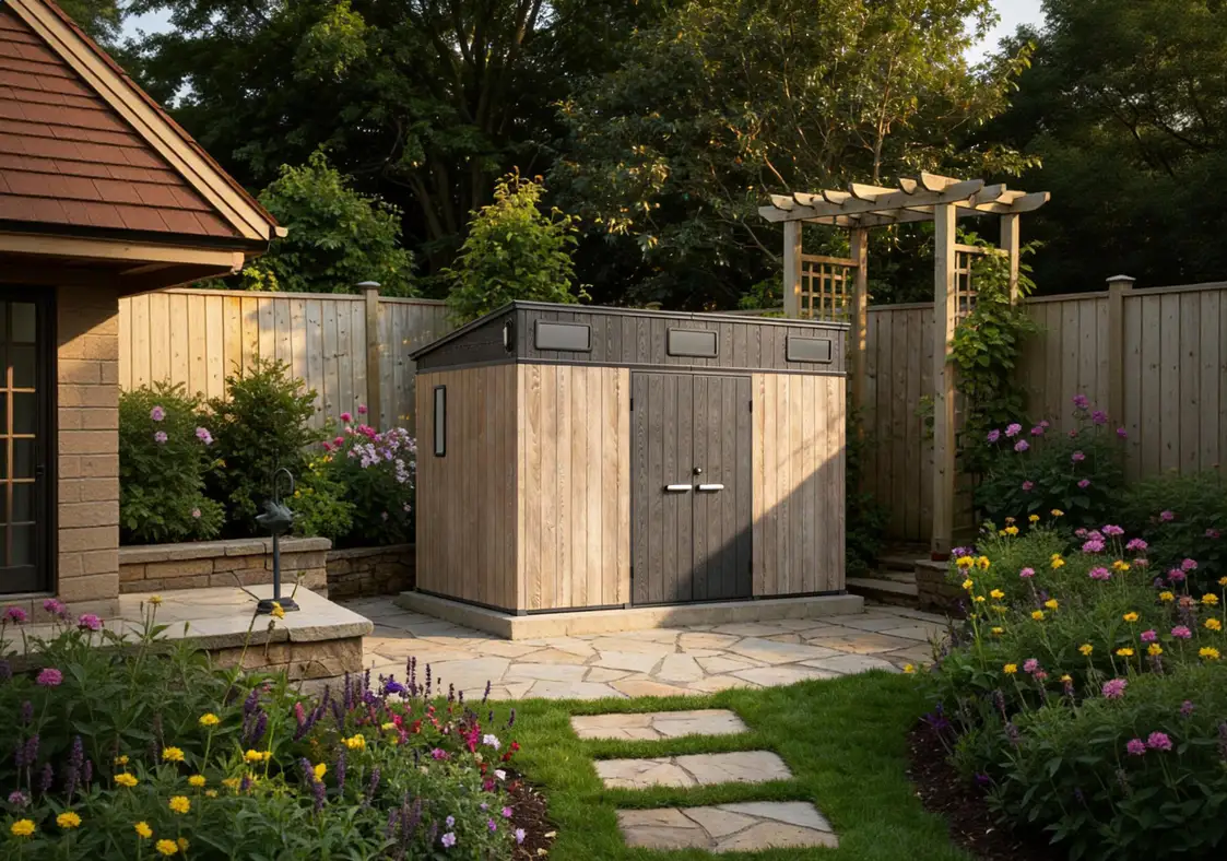 12x7-ft-pent-roof-resin-storage-shed-kc2-scene-8