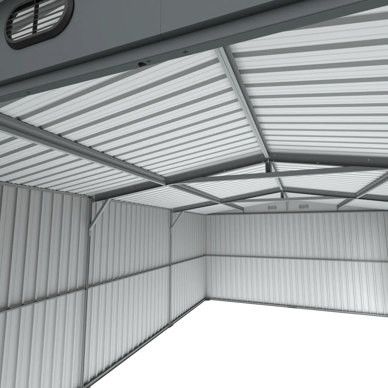 13x20-ft-single-car-metal-garage-detail-4