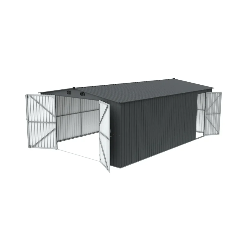 13 x 20 ft Single-Car Metal Garage 1 13x20-ft-single-car-metal-garage-product-1