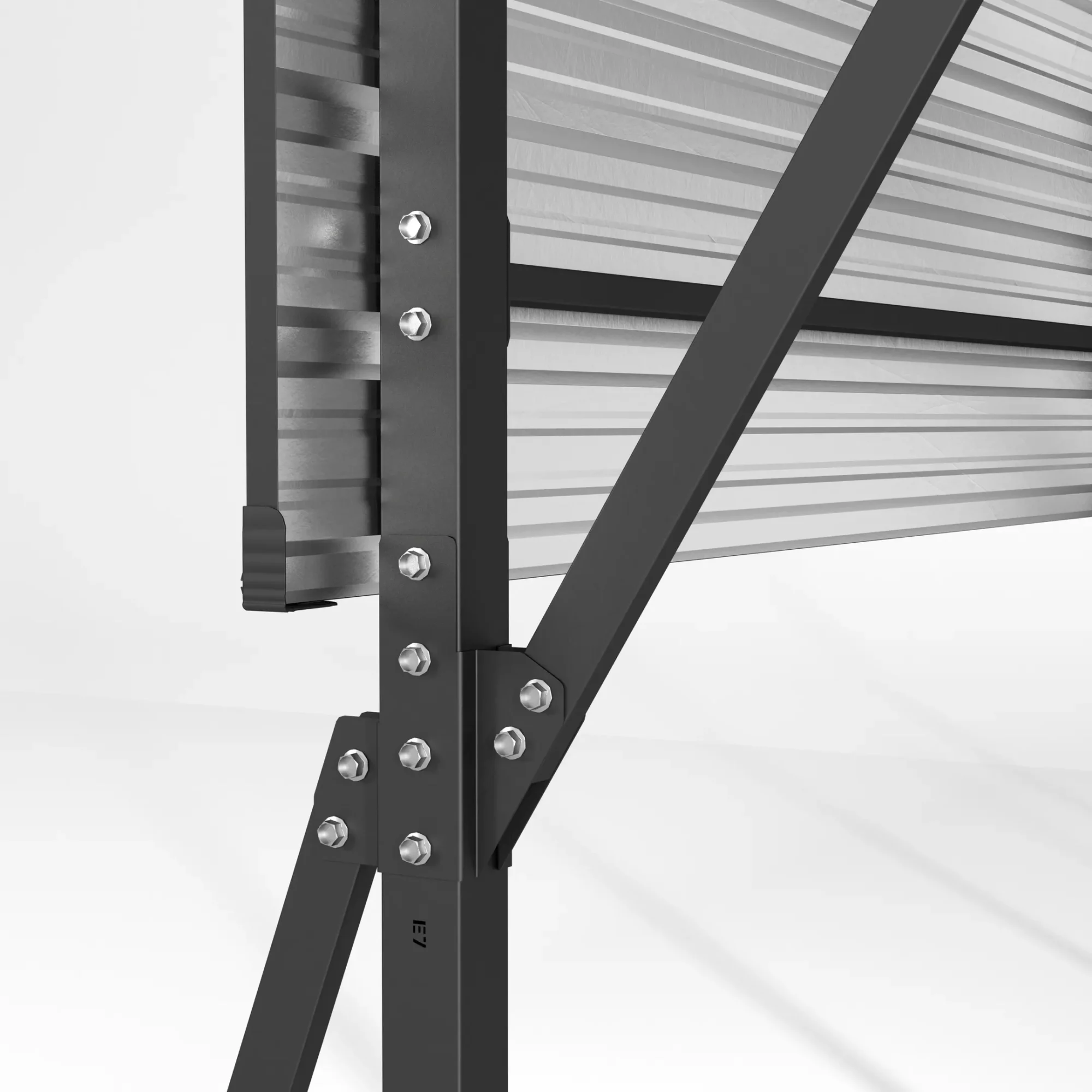 20x20-ft-open-sided-metal-carport-with-horizontal-tile-roof-detail-10
