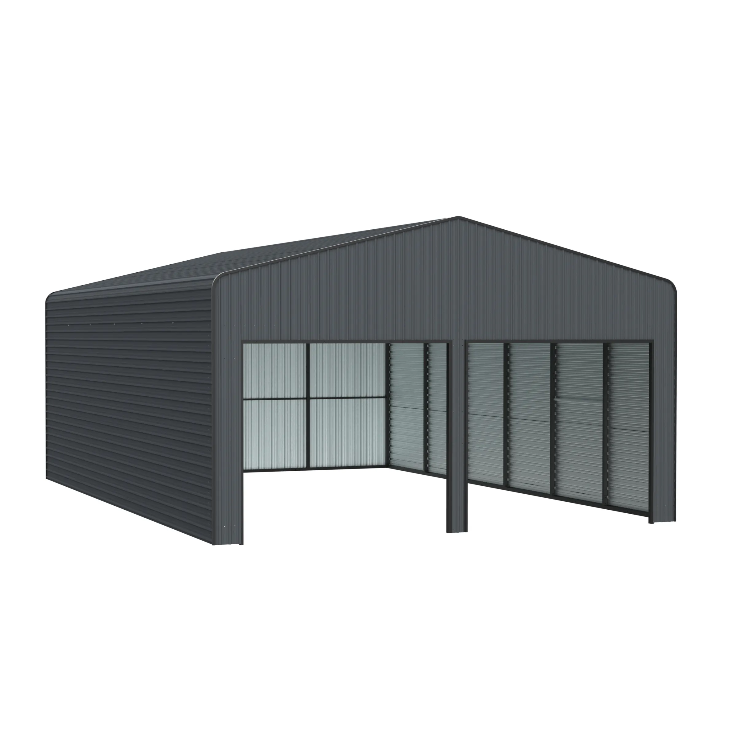 20 x 30 ft Multi-Car Metal Garage 1 20x30-ft-multi-car-metal-garage-product-1