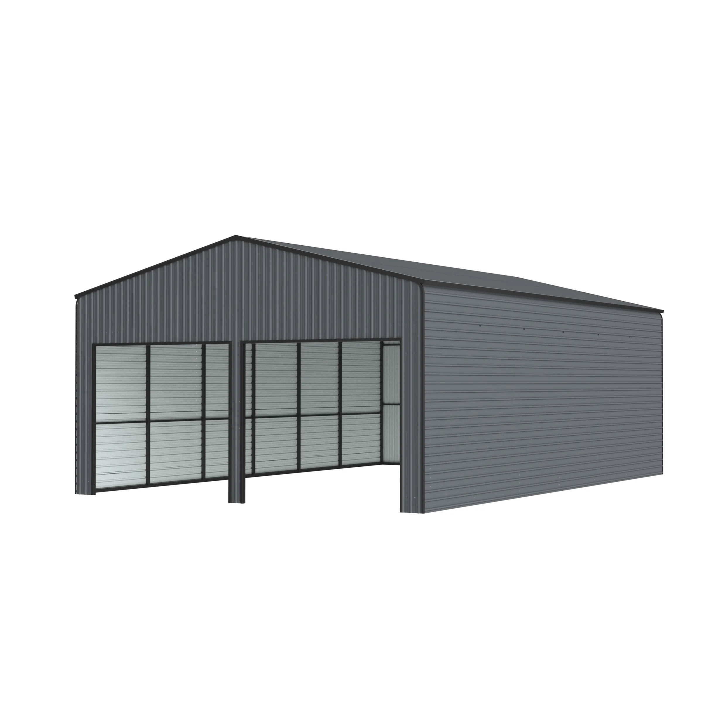 20 x 30 ft Multi-Car Metal Garage 2 20x30-ft-multi-car-metal-garage-product-2