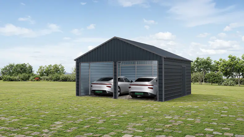 21x19-ft-multi-car-metal-garage-scene-8