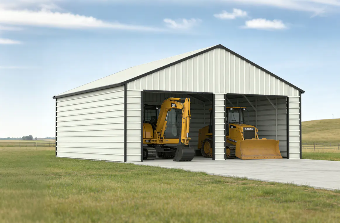 23x22-ft-multi-car-metal-garage-scene-10