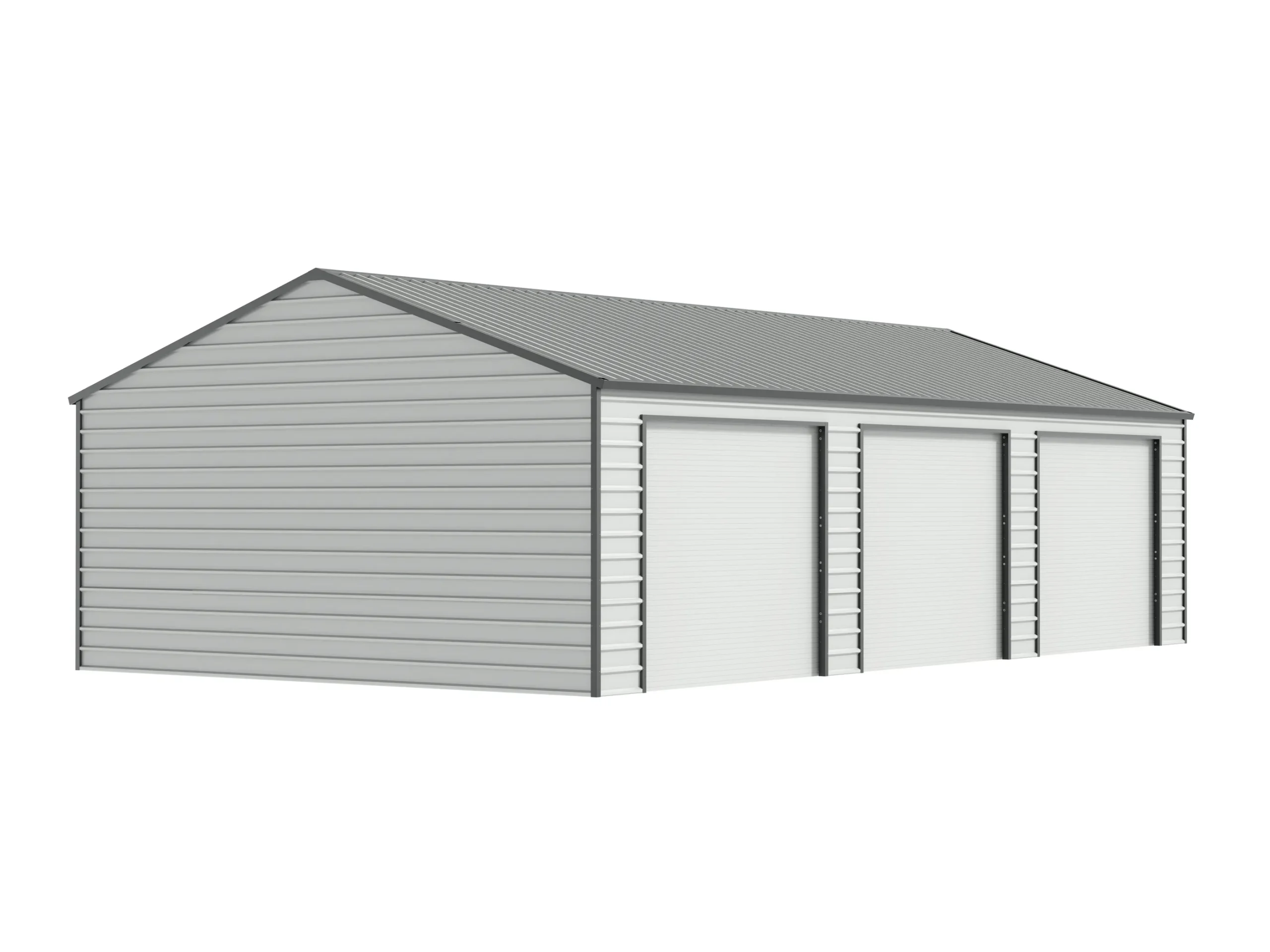 23 x 40 ft Multi-Car Metal Garage 5 23x40-ft-multi-car-metal-garage-product-5-scaled