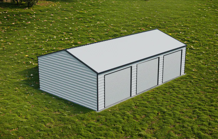 23x40-ft-multi-car-metal-garage-scene-7