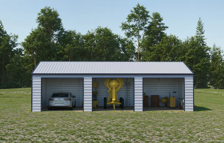 23x40-ft-multi-car-metal-garage-scene-8