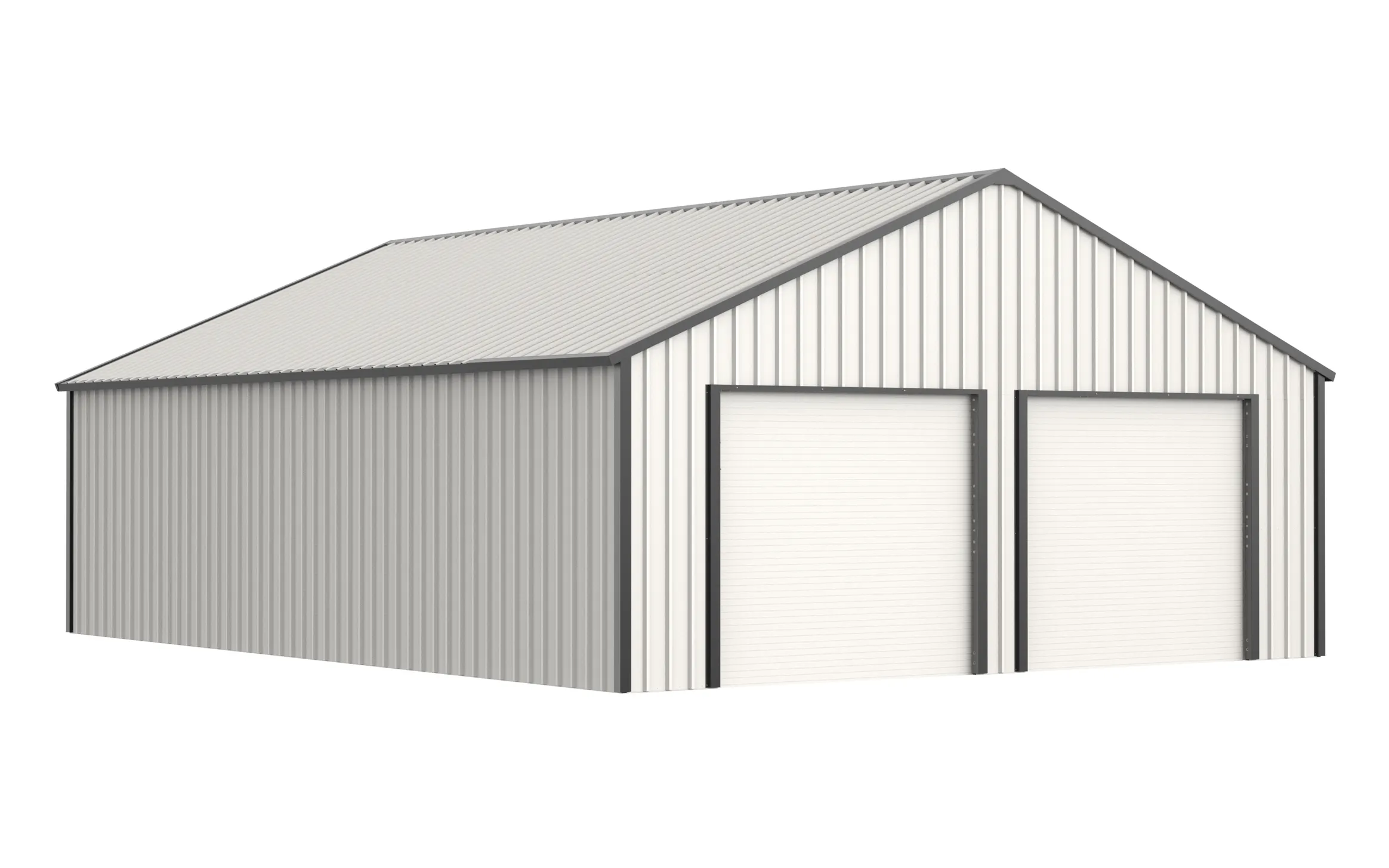 25 x 33 ft Multi-Car Metal Garage 7 25x33-ft-multi-car-metal-garage-product-7