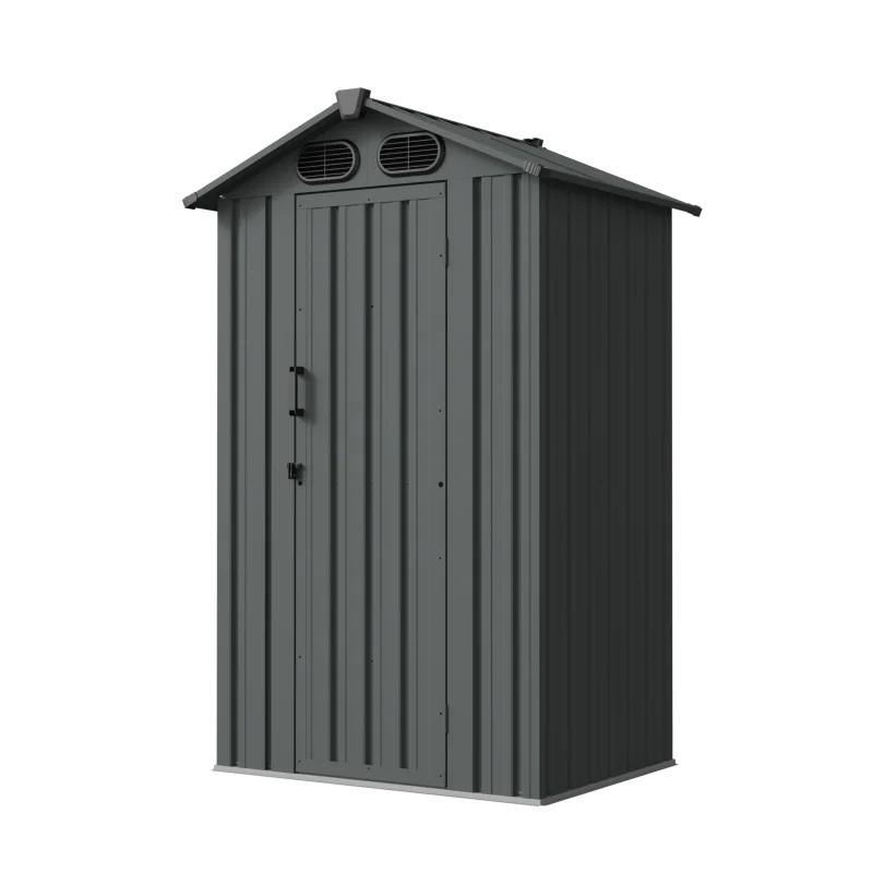 4 x 3 ft Gable Roof Metal Storage Shed | KS 1 4x3-ft-gable-roof-metal-storage-shed-ks-product-1